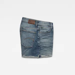 G-STAR Krátke nohavice - Tedie Ultra High Short rp Wmn riflové