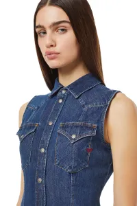 Šaty Diesel De-Glo-F Dress Blue