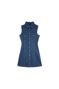Šaty Diesel De-Glo-F Dress Blue