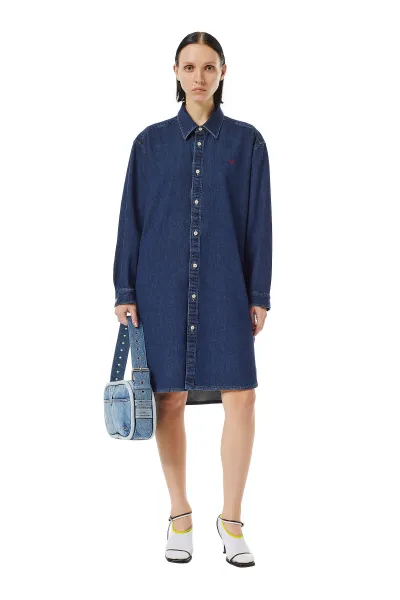 Šaty Diesel De-Blex Dress Blue