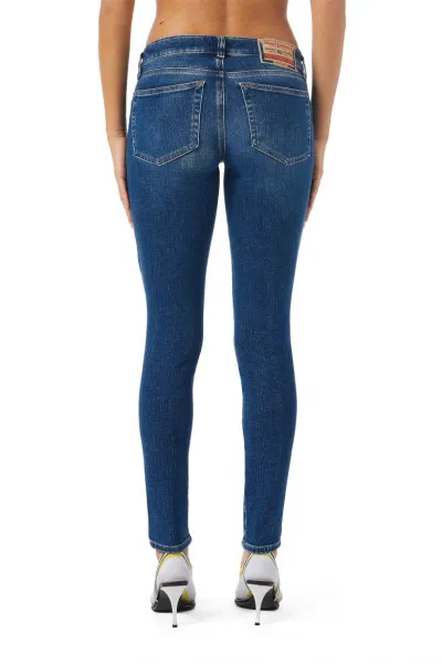 Džínsy Diesel 2018 Slandy-Low Trousers Blue