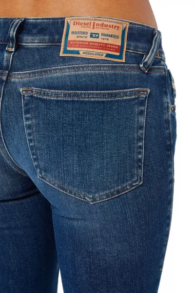 Džínsy Diesel 2018 Slandy-Low Trousers Blue