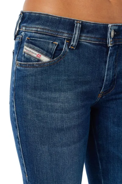 Džínsy Diesel 2018 Slandy-Low Trousers Blue