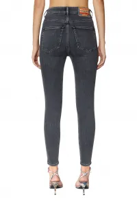 Džínsy Diesel 1984 Slandy-High Trousers Black