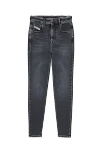 Džínsy Diesel 1984 Slandy-High Trousers Black