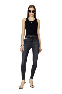 Džínsy Diesel 1984 Slandy-High Trousers Black