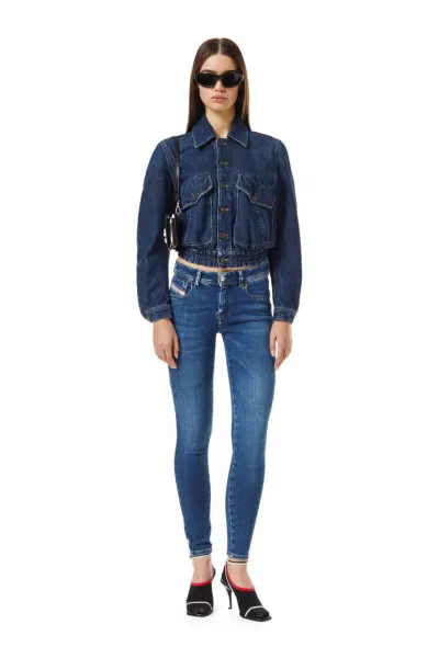 Džínsy Diesel 2017 Slandy Trousers Blue