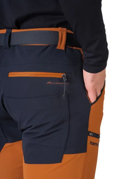 Hannah TORG Pánske outdoorové nohavice, tmavo sivá, veľkosť