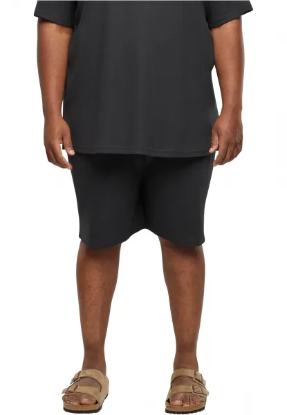 Men's Waffle Shorts - Black