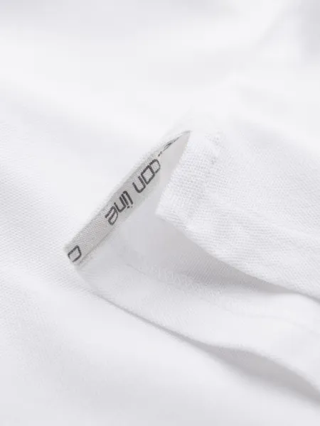 Pánske tričko s krátkym rukávom s v-výstrihom OMBRE T-shirt OM-POBS-0100 V-4 white
