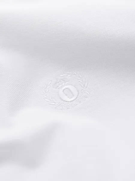 Pánske tričko s krátkym rukávom s v-výstrihom OMBRE T-shirt OM-POBS-0100 V-4 white