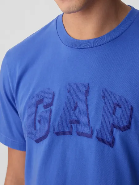 Modré pánske tričko s logom GAP