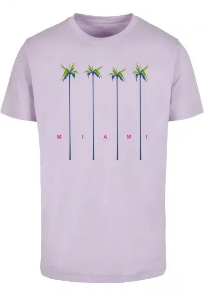 Men's T-shirt Miami Palms purple