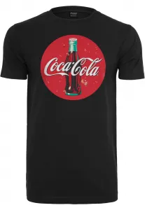 Men's T-shirt Logo Coca Cola Bottle black
