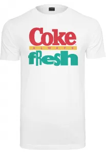 Men's T-shirt Coke white