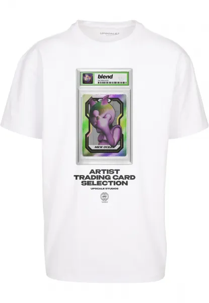 Men's T-shirt Blend Oversize White