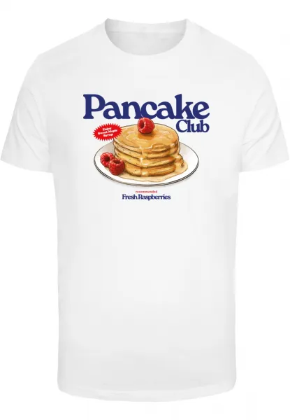 Men's T-shirt Pancake Club white
