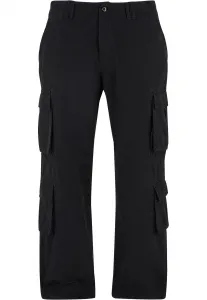 Men's Double Cargo Trousers - Black