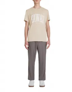 Celio White Jeville Patterned Sae T-Shirt - Men's