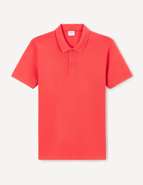 Celio Polo Pique Teone T-Shirt - Mens