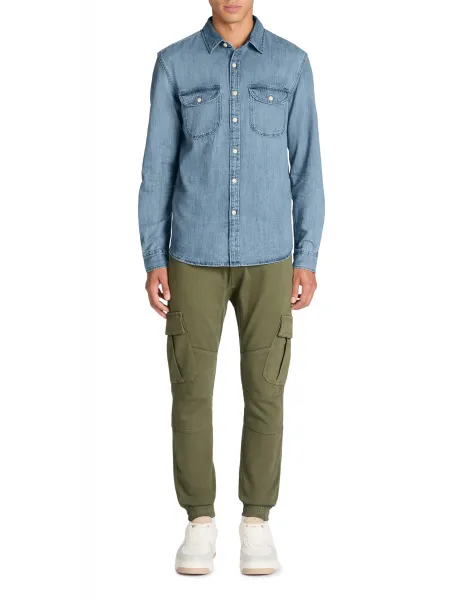Celio Denim Shirt Jambray - Mens