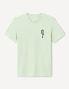Celio Cotton T-Shirt Jebeach - Men's