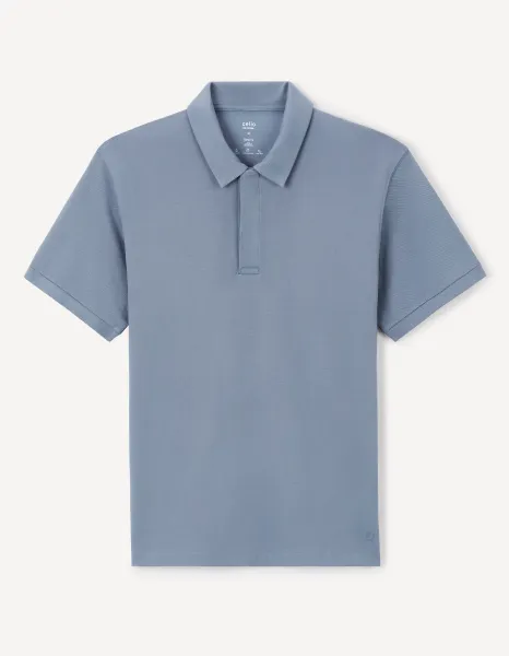 Celio Polo Pique T-Shirt Jeterne COOLMAX - Mens