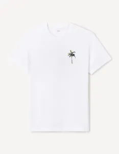 Celio Cotton T-Shirt Jebeach - Men's