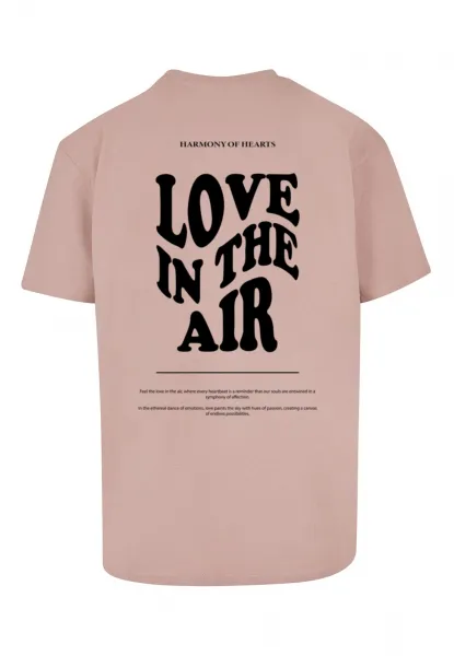 Men's T-shirt Love In The Air pink