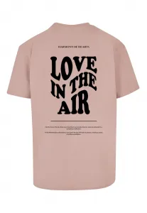 Men's T-shirt Love In The Air pink