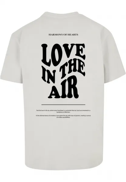 Men's T-shirt Love In The Air gray