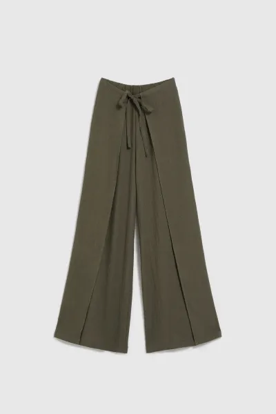 Marisse Women's Trousers L-Sp-4342 D.Olive