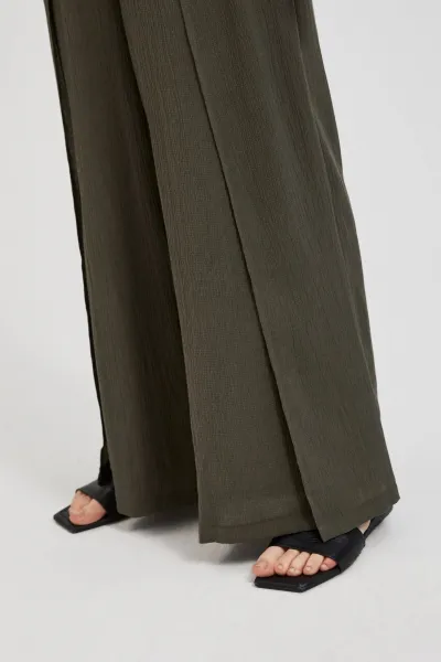 Marisse Women's Trousers L-Sp-4342 D.Olive