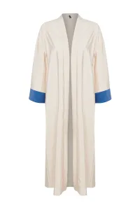 Trendyol Stone Color Blocked Woven Cap & Abaya & Abaya