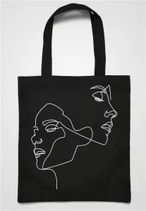 Black canvas bag One Line