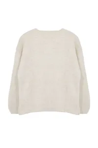Trendyol Stone Soft Textured Coat Knitwear Cardigan
