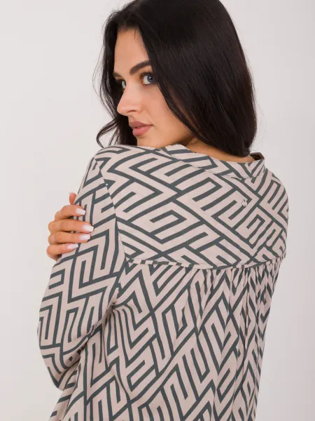 Blouse-D73771M11186B-beige