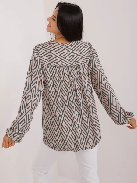 Blouse-D73771M11186B-beige