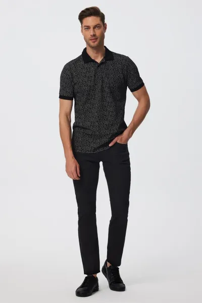 Lee Cooper Jaquard Men's Polo Shirt