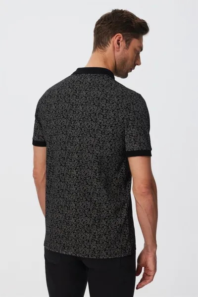 Lee Cooper Jaquard Men's Polo Shirt