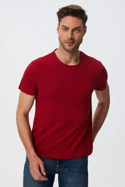 Lee Cooper Twingo Men's O-Neck Pique T-Shirt