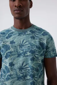 Lee Cooper Joseph 1 Men's O-Neck Pique T-Shirt