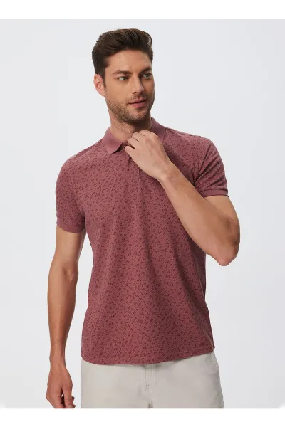 Lee Cooper Shark Men's Pique Polo Collar T-Shirt