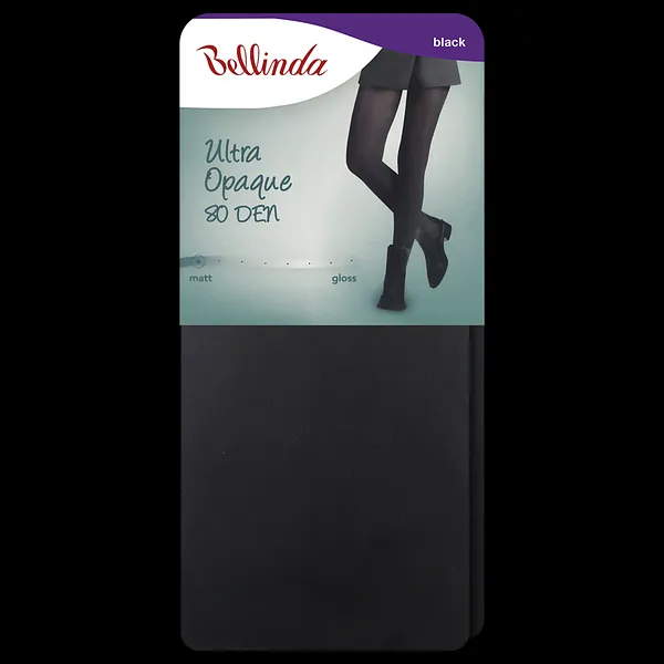 Bellinda 
ULTRA OPAQUE 80 DEN - Nepriehľadné pančuchové nohavice - čierna