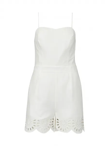Orsay White Women's Short Jumpsuit - Women's
