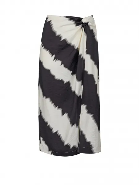Orsay White-Black Women's Skirt - Women's