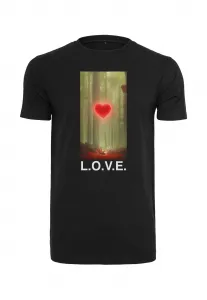 Wooden Black T-Shirt Love