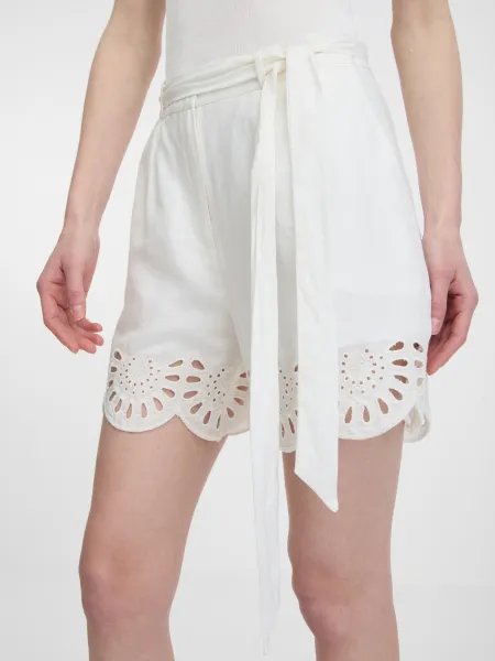 Orsay White Women's Shorts - Women's
