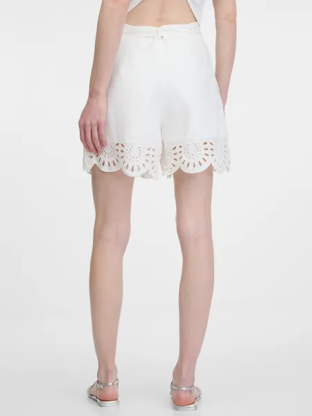 Orsay White Women's Shorts - Women's