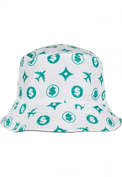 L Voyage Reversible Bucket Hat white/mc
